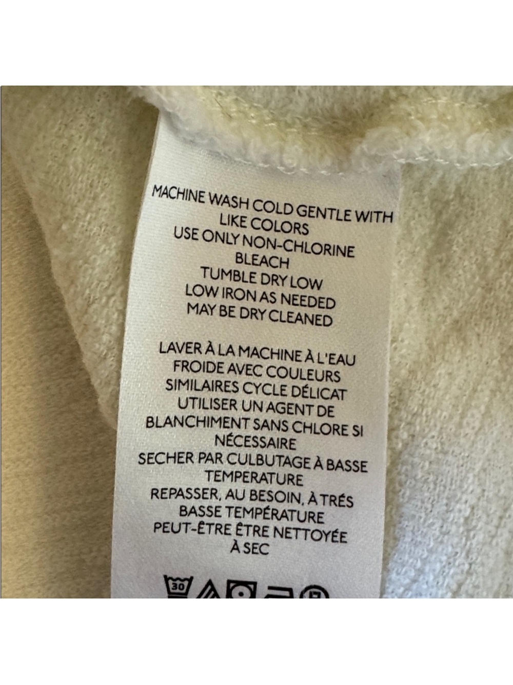 Pilcro Ivory Button-Front Ruffle Shoulder Top - Picture 10 of 11